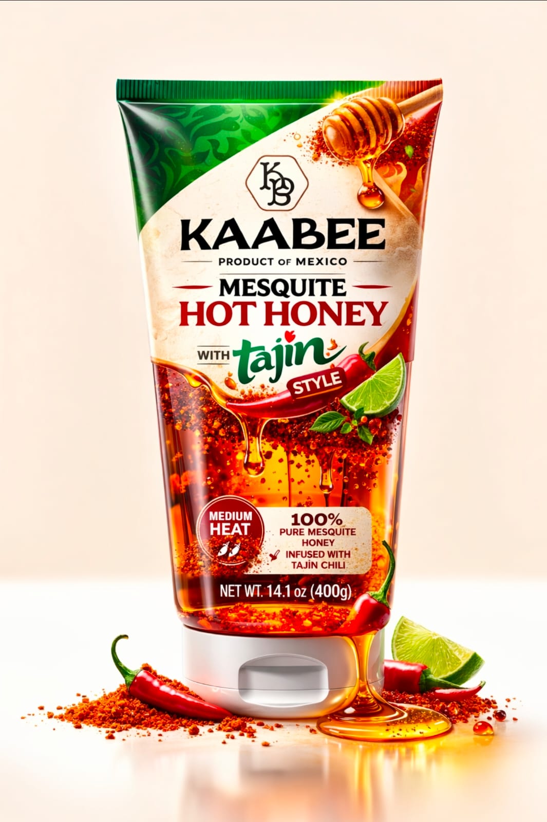 Miel de Abeja Hot Honey Tajin Squeeze